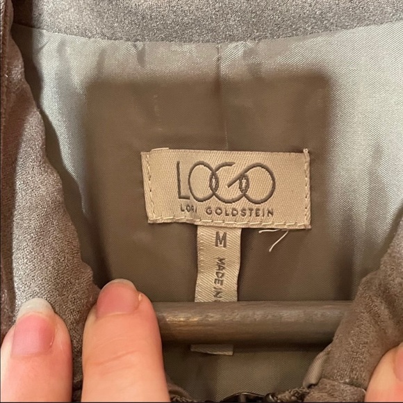 LOGO by Lori Goldstein Python Print Vest Size M - Picture 5 of 6